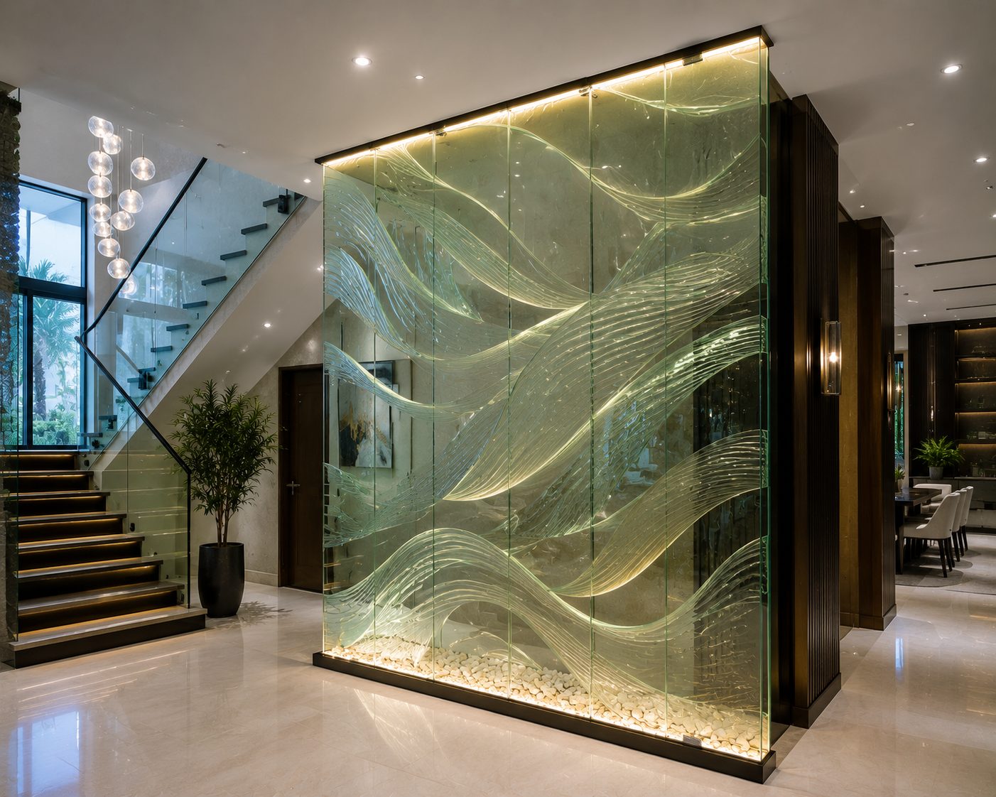 Bespoke Glass Designs in Dubai