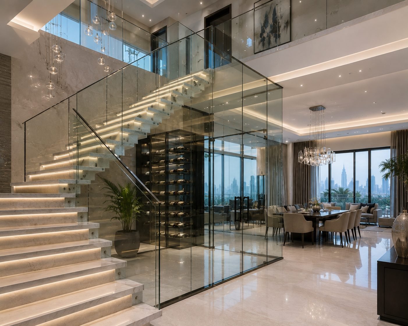 Luxury Glass Installations in Dubai