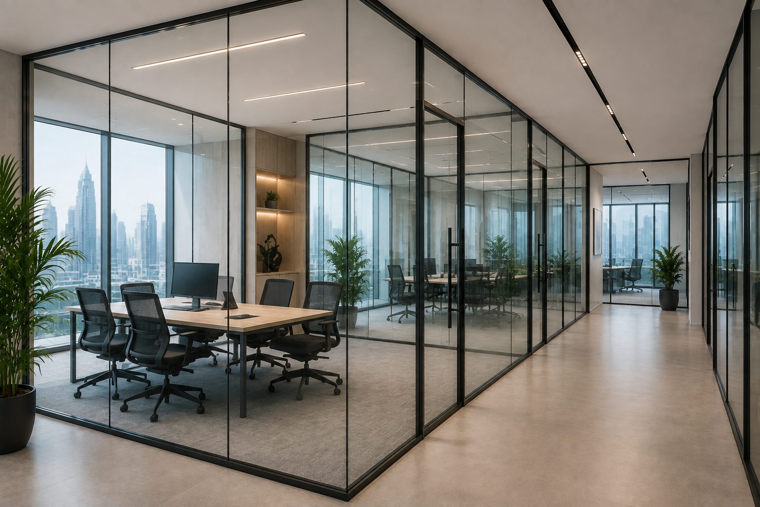Office Partition Installation in Dubai