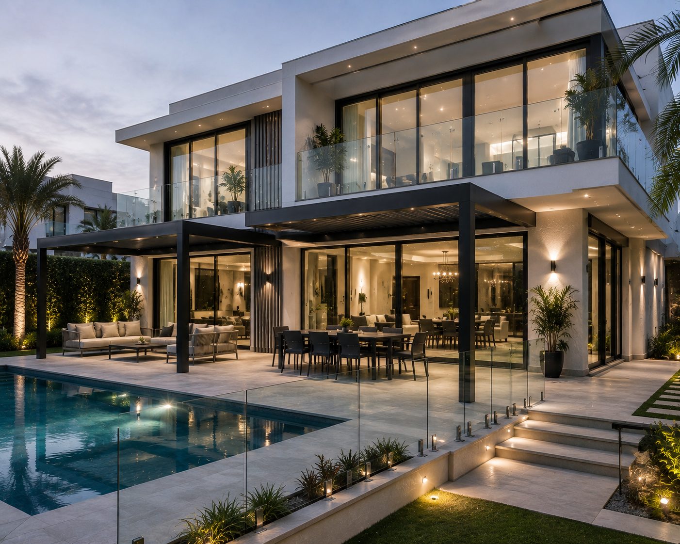 Villa Glass and Aluminum Works in Dubai