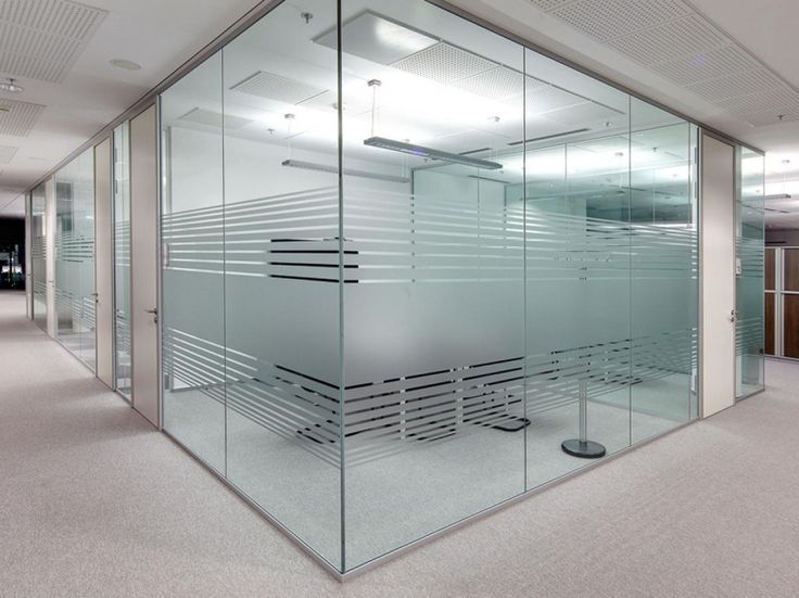 glass partition for offices