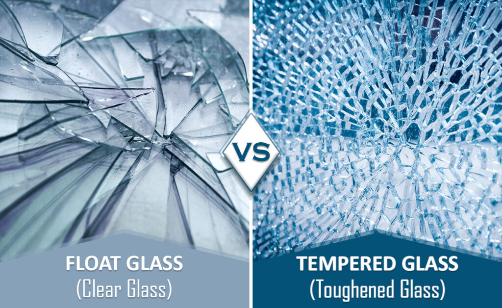 float glass vs tempered glass