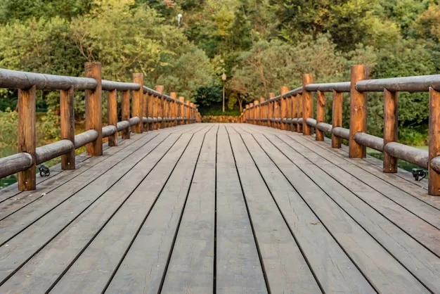 [freepicdownloader.com] wooden bridge with vegetation background normal 52 11zon
