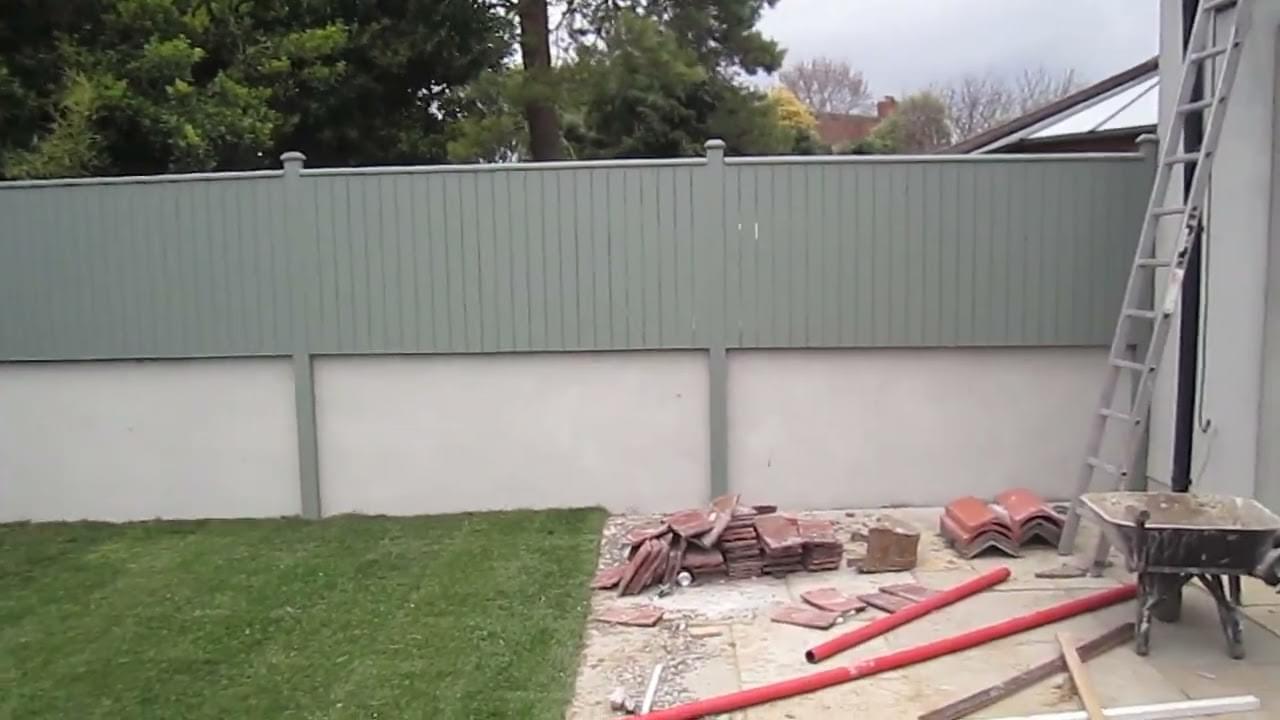 wall extension installation